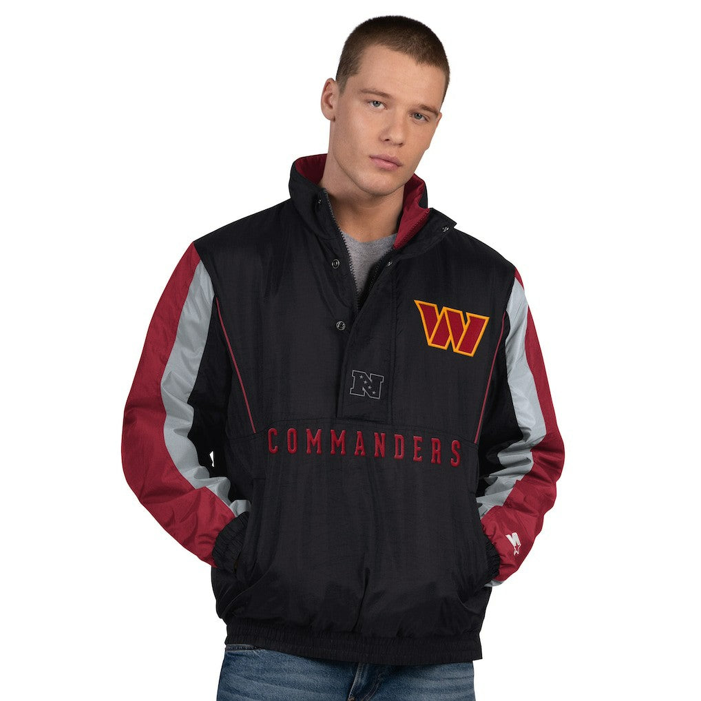 Washington Commanders  Starter Thursday Night Gridiron Half-Zip Jacket