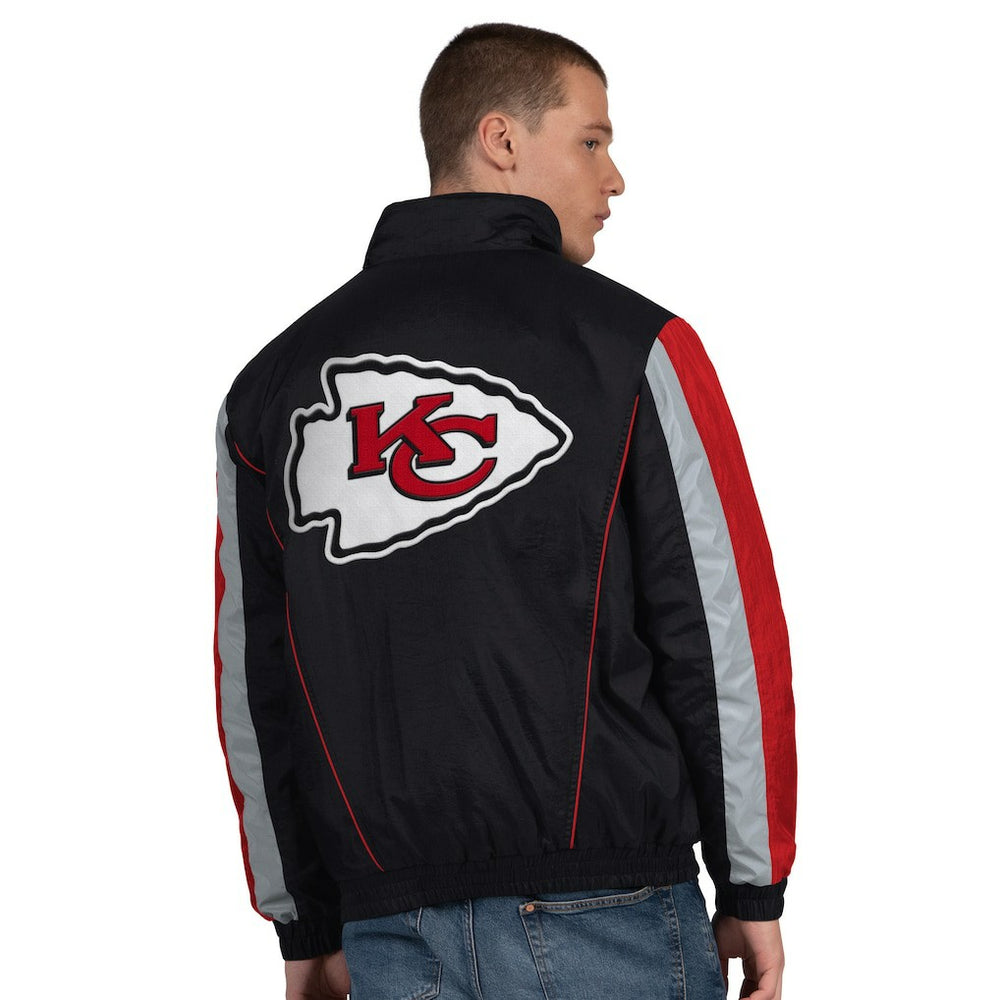Kansas City Chiefs  Starter Thursday Night Gridiron Half-Zip Jacket