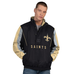 New Orleans Saints  Starter Thursday Night Gridiron Half-Zip Jacket
