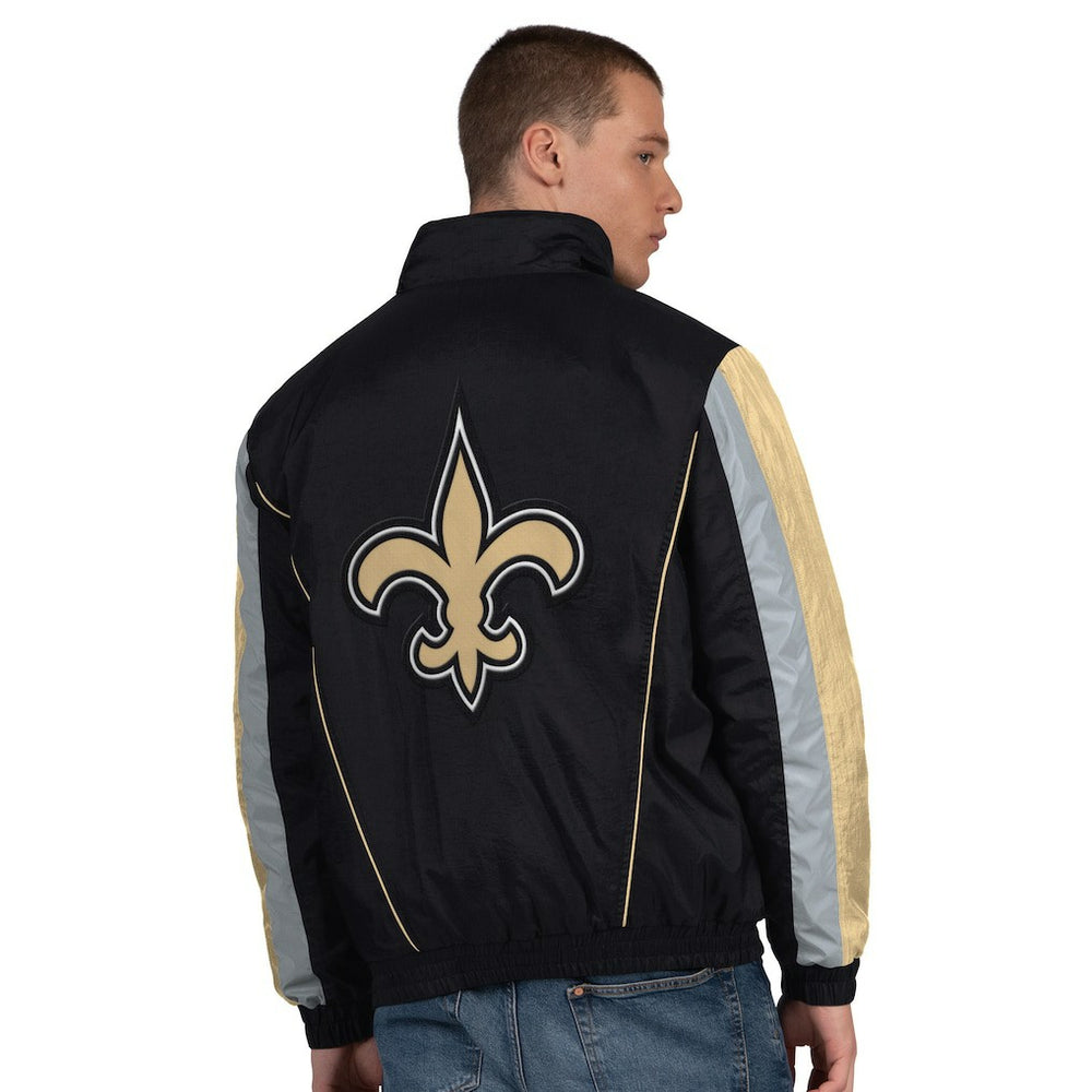 New Orleans Saints  Starter Thursday Night Gridiron Half-Zip Jacket