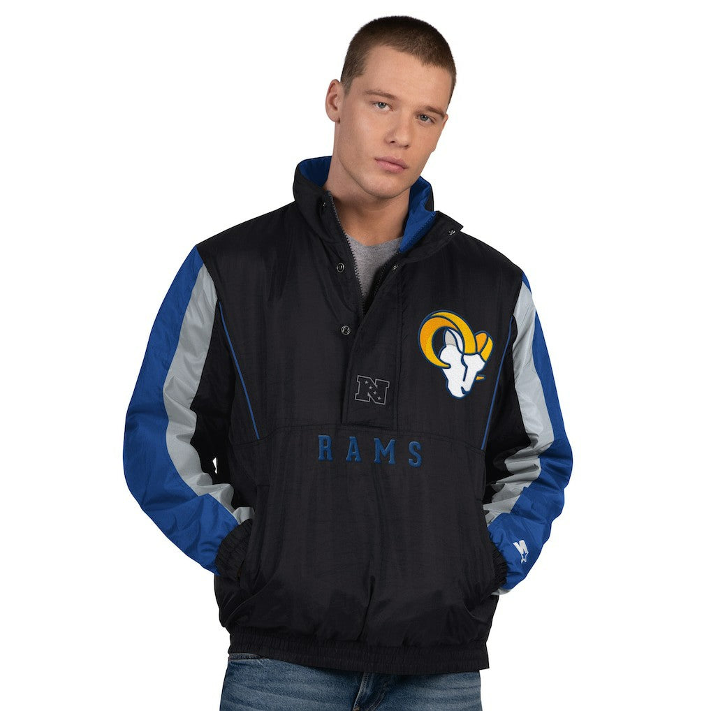 Los Angeles Rams  Starter Thursday Night Gridiron Half-Zip Jacket