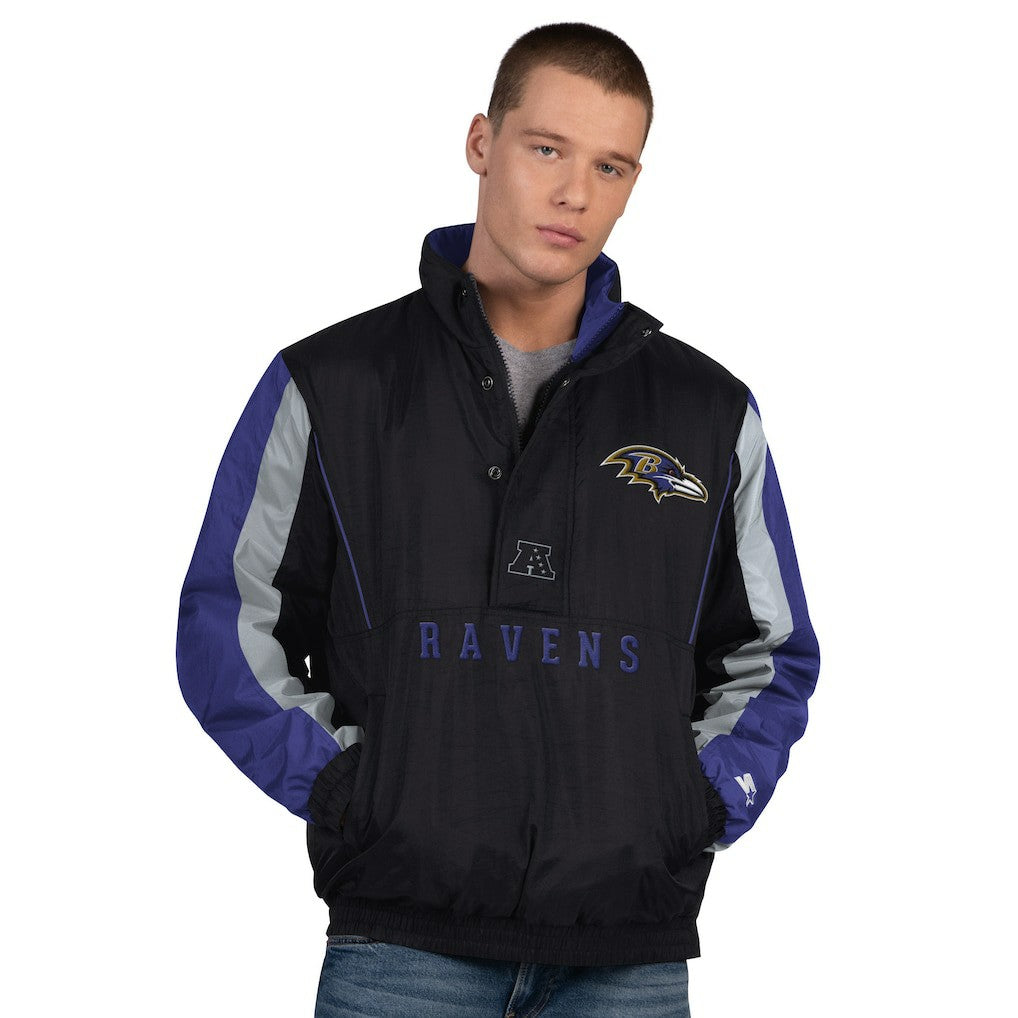 Baltimore Ravens  Starter Thursday Night Gridiron Half-Zip Jacket
