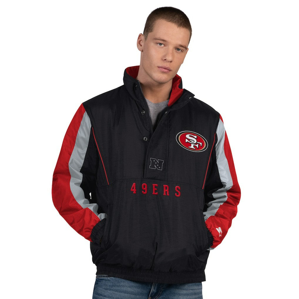 San Francisco 49ers  Starter Thursday Night Gridiron Half-Zip Jacket