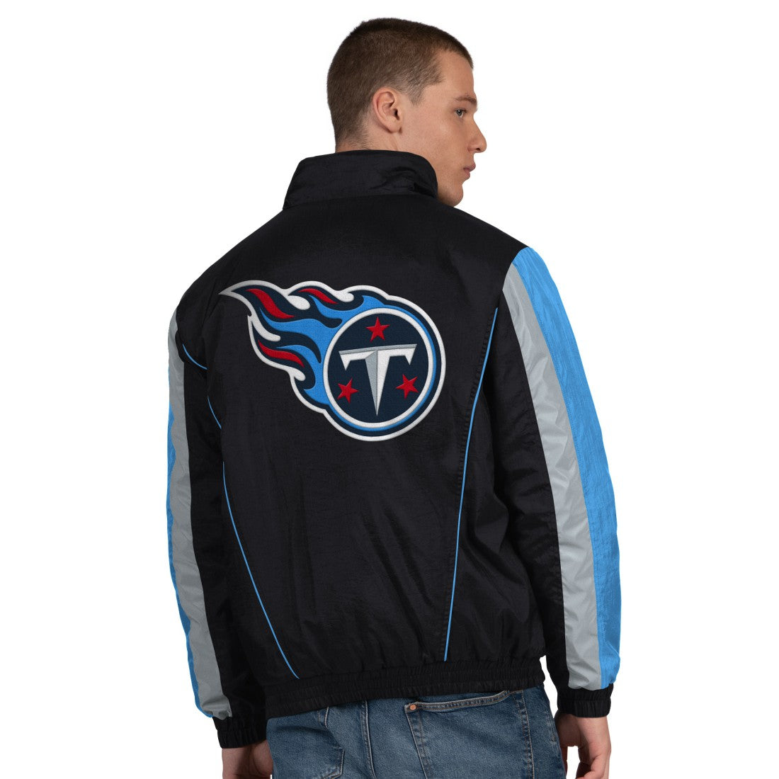 Tennessee Titans  Starter Thursday Night Gridiron Half-Zip Jacket