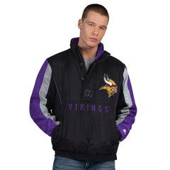 Minnesota Vikings  Starter Thursday Night Gridiron Half-Zip Jacket