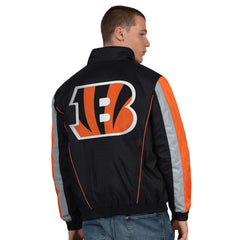 Cincinnati Bengals  Starter Thursday Night Gridiron Half-Zip Jacket