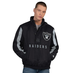Las Vegas Raiders  Starter Thursday Night Gridiron Half-Zip Jacket