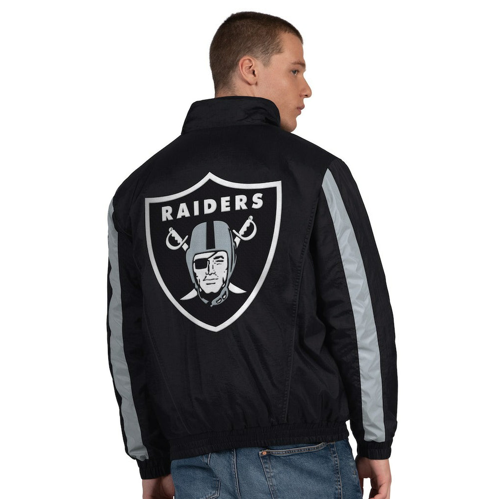 Las Vegas Raiders  Starter Thursday Night Gridiron Half-Zip Jacket