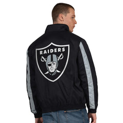 Las Vegas Raiders  Starter Thursday Night Gridiron Half-Zip Jacket
