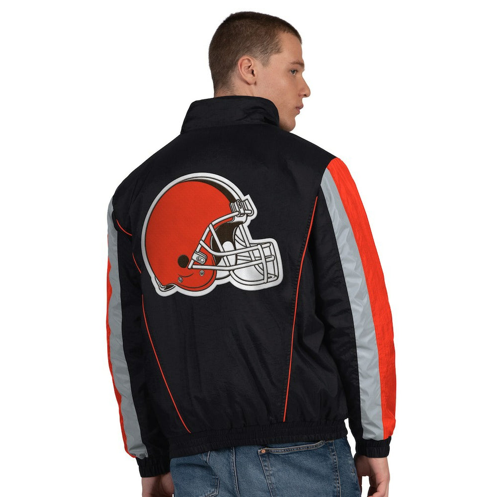 Cleveland Browns  Starter Thursday Night Gridiron Half-Zip Jacket