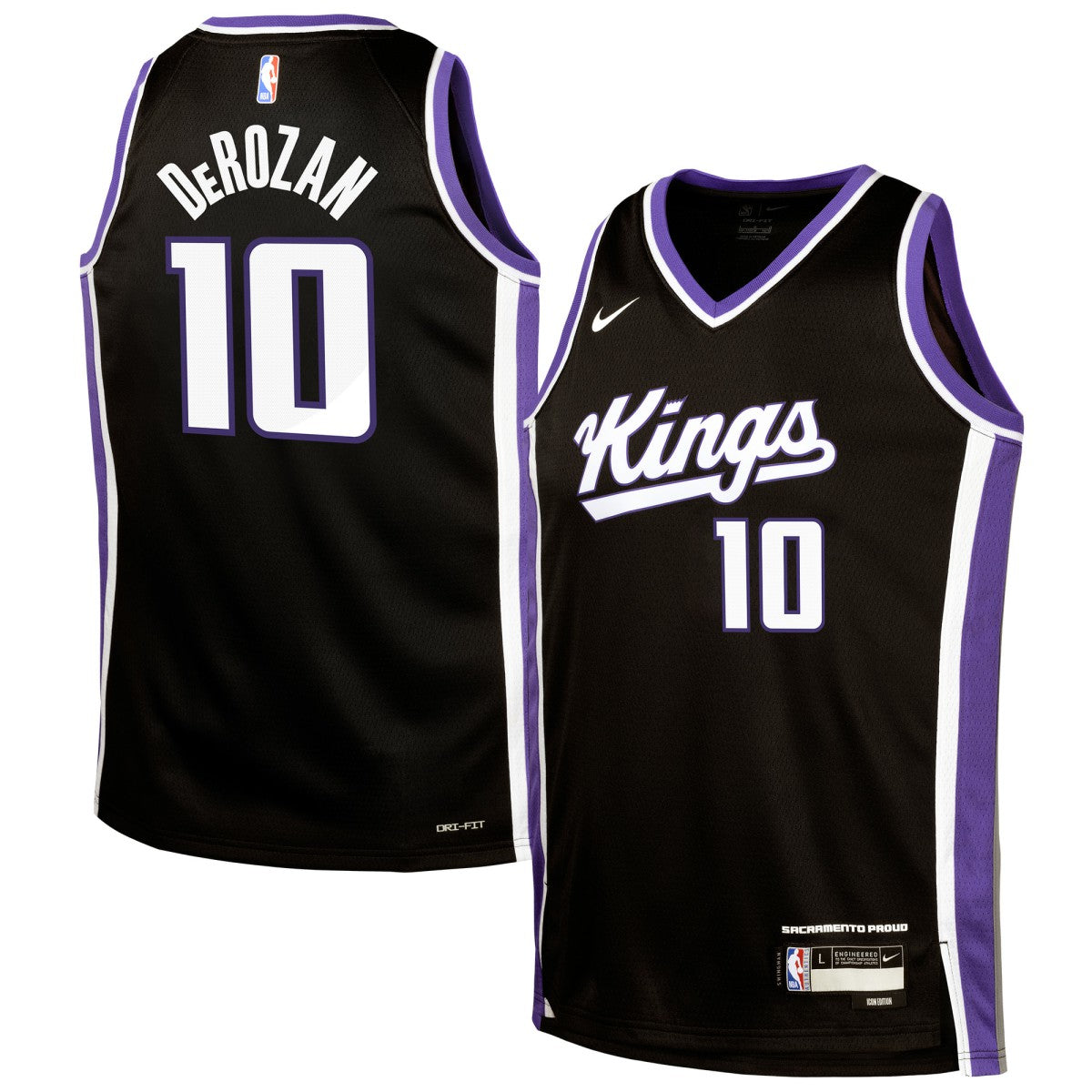 DeMar DeRozan Sacramento Kings Youth Swingman Jersey New
