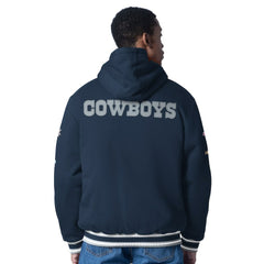 Dallas Cowboys  G-III Sports by Carl Banks Power Forward Commemorative Full-Zip Hooded Jacket