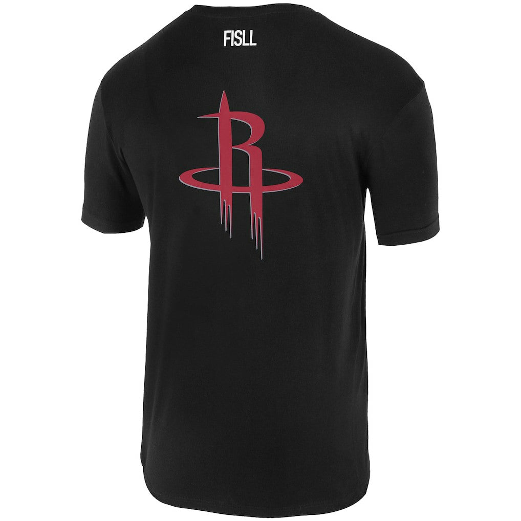 Houston Rockets FISLL Unisex Oversize Logo T-Shirt Outlet