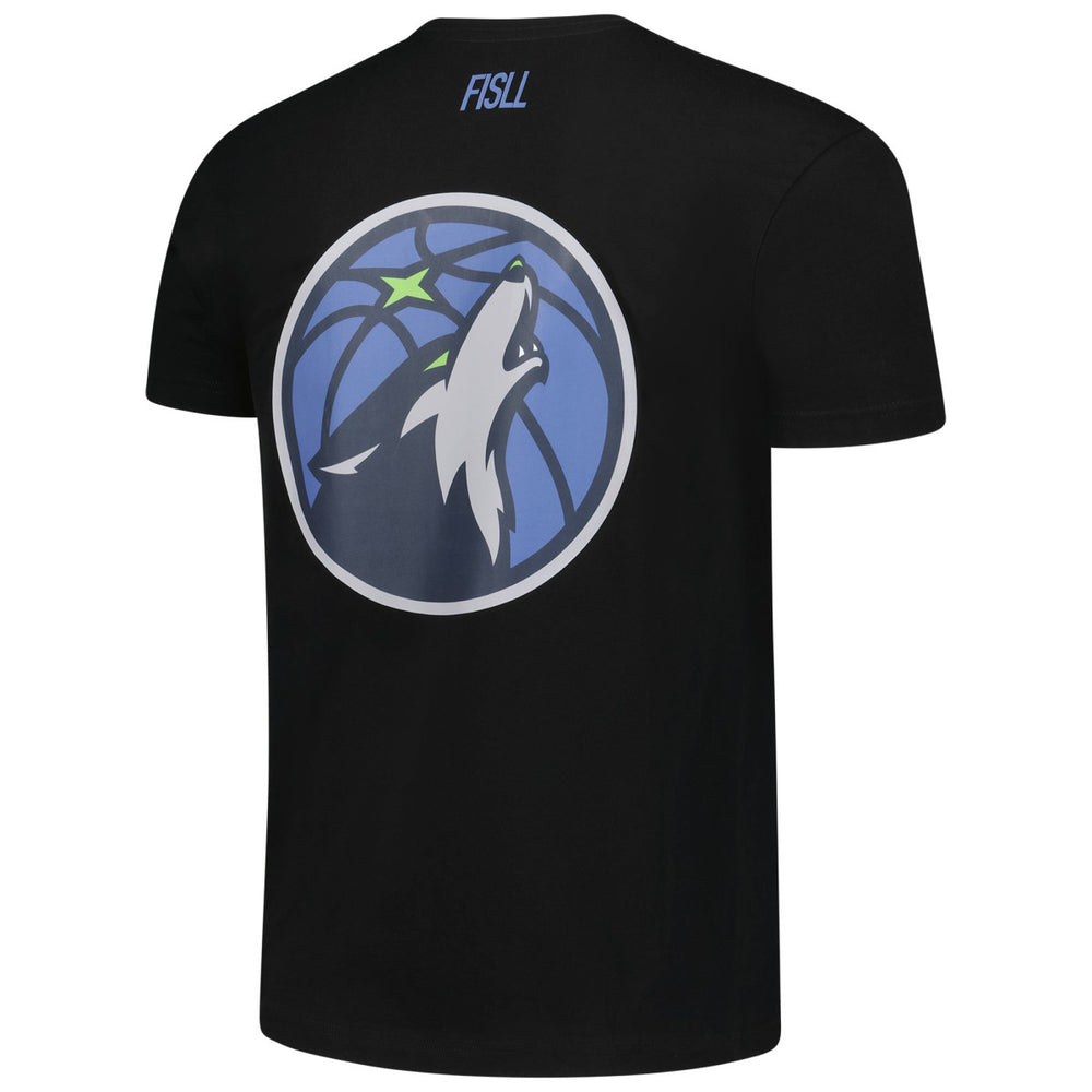Minnesota Timberwolves FISLL Unisex Oversize Logo T-Shirt New