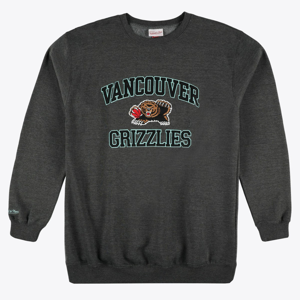 Memphis Grizzlies Hardwood Classics Big & Tall Crewneck Sweatshirt On Sale