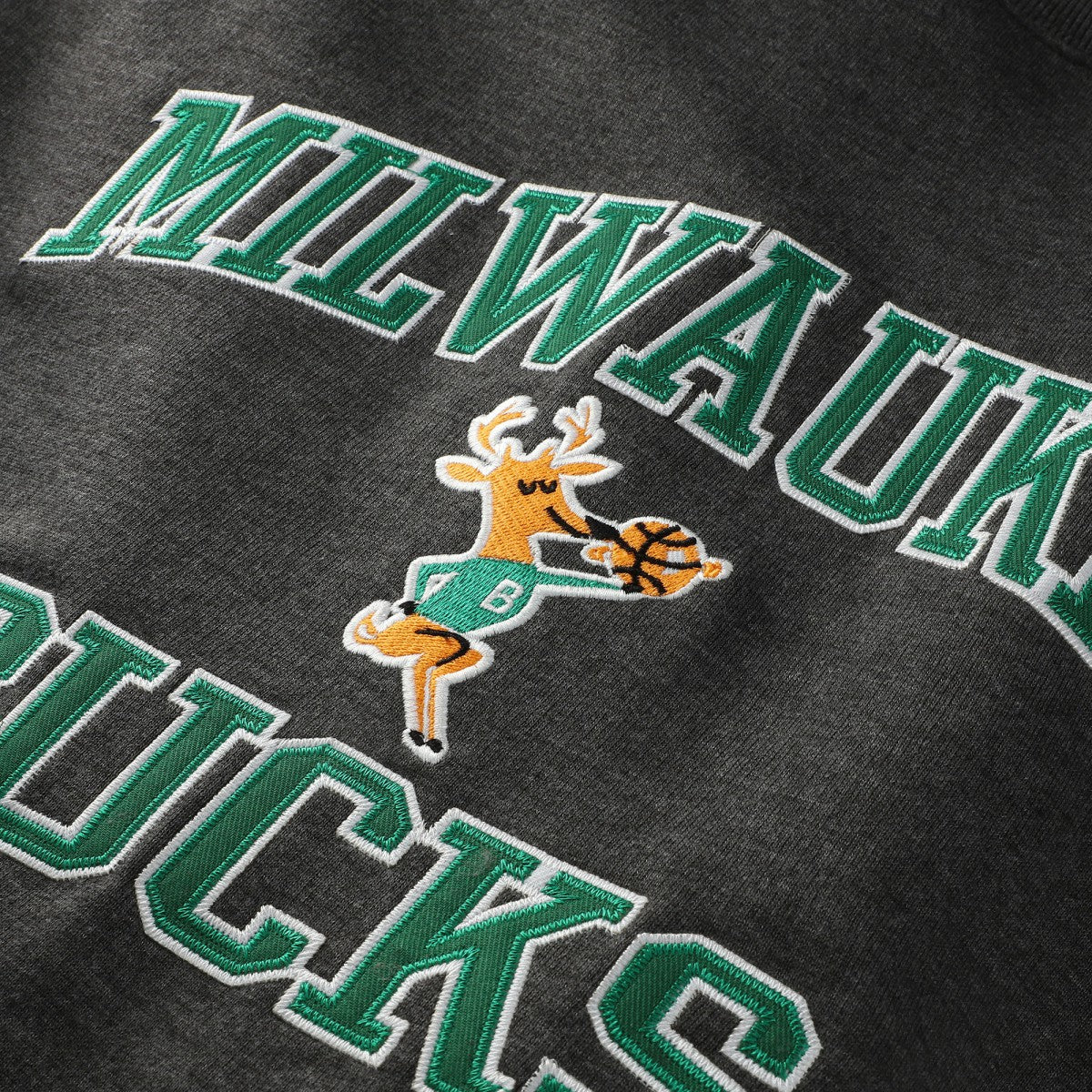 Milwaukee Bucks Hardwood Classics Big & Tall Crewneck Sweatshirt For Sale