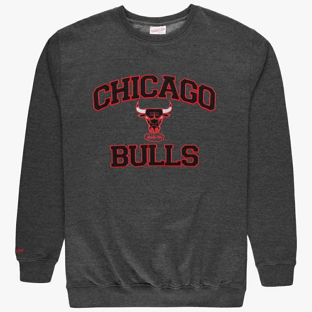Chicago Bulls Hardwood Classics Big & Tall Crewneck Sweatshirt For Sale