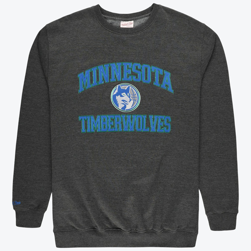 Minnesota Timberwolves Hardwood Classics Big & Tall Crewneck Sweatshirt On Sale