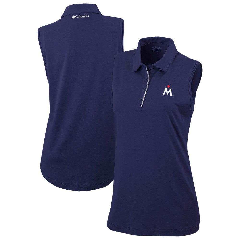 Minnesota Twins Columbia Women's Tend The Ball Sleeveless Polo | MLB On Sale