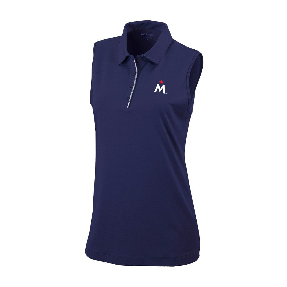 Minnesota Twins Columbia Women's Tend The Ball Sleeveless Polo | MLB On Sale