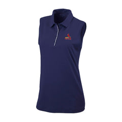 St. Louis Cardinals Columbia Women's Tend The Ball Sleeveless Polo | MLB Discount