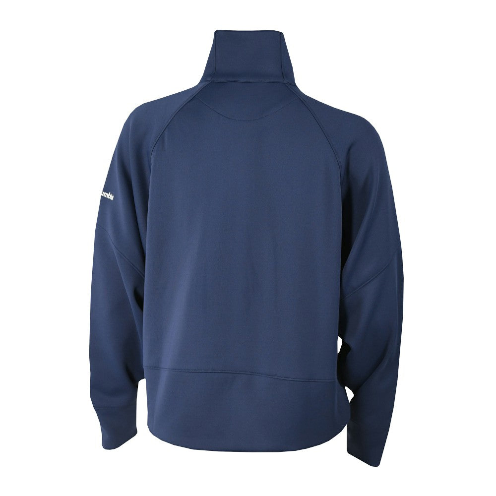 Milwaukee Brewers Columbia Women's Wickhams Hills Raglan Omni-Wick Quarter-Zip Pullover | MLB New