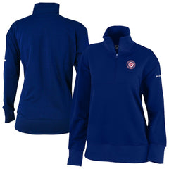 Washington Nationals Columbia Women's Birchwood Hills Quarter-Zip Pullover | MLB On Sale