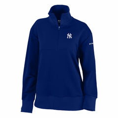 New York Yankees Columbia Women's Birchwood Hills Quarter-Zip Pullover | MLB Online