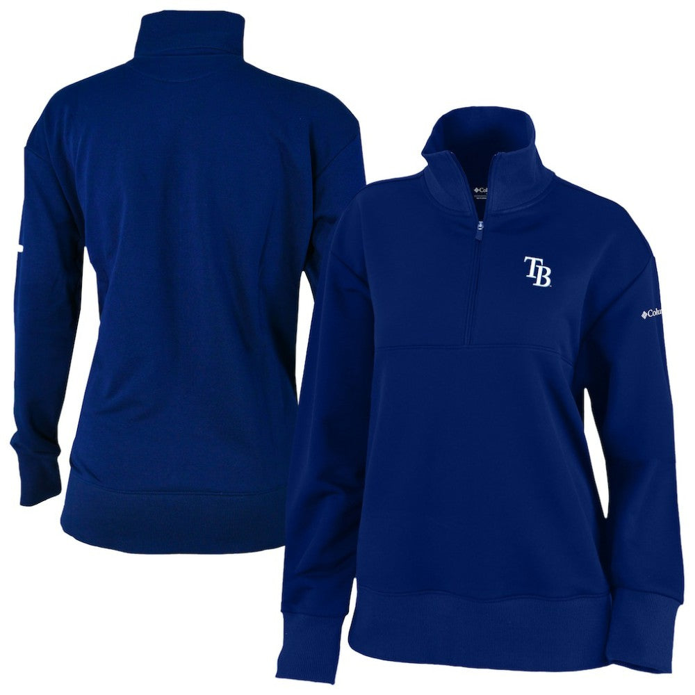 Tampa Bay Rays Columbia Women's Birchwood Hills Quarter-Zip Pullover | MLB Online