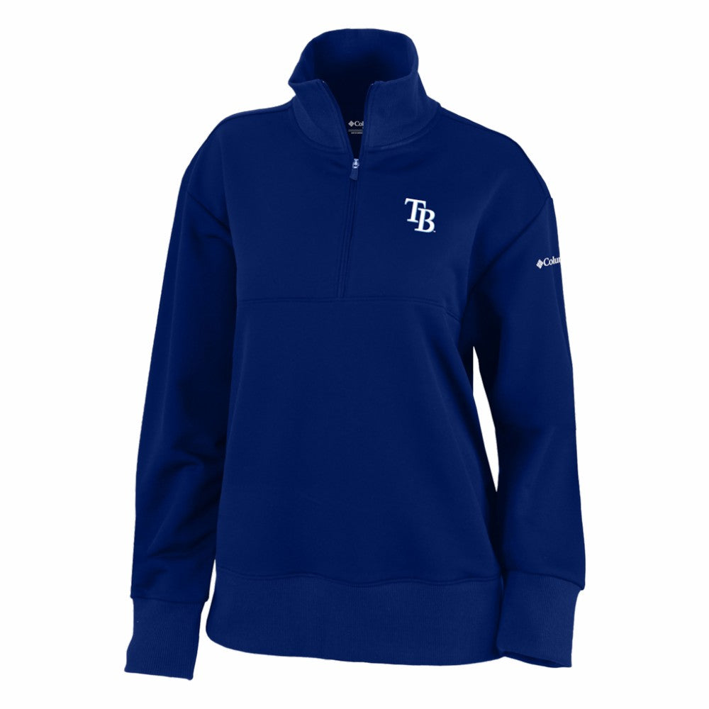 Tampa Bay Rays Columbia Women's Birchwood Hills Quarter-Zip Pullover | MLB Online