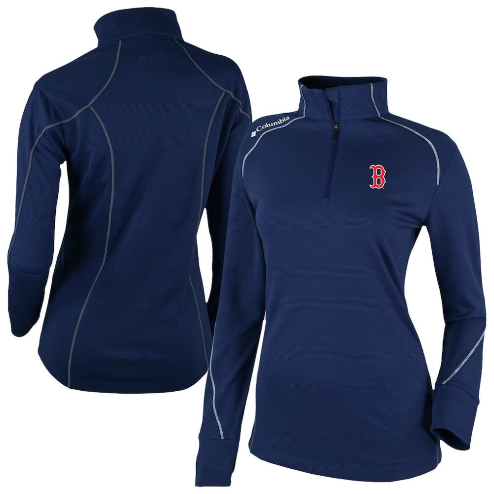 Boston Red Sox Columbia Women's Shotgun 2.0 Quarter-Zip Pullover | MLB New