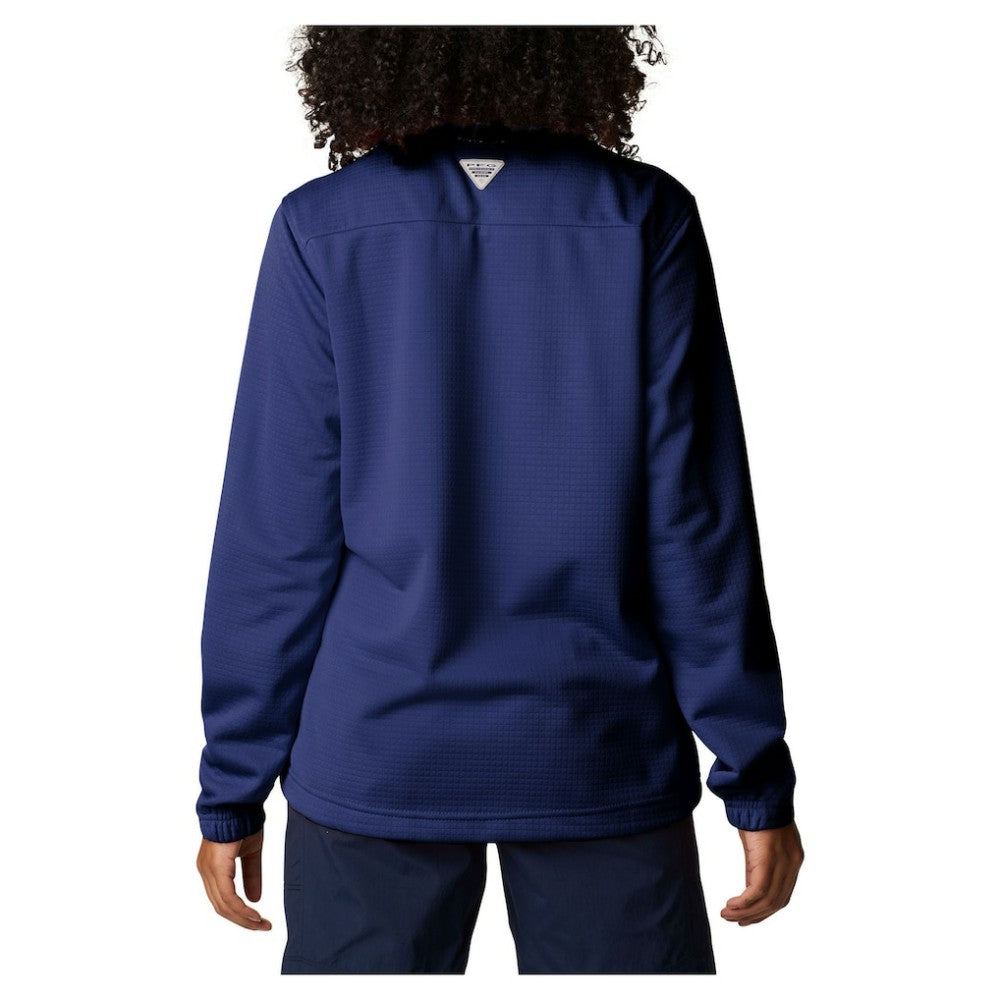 Seattle Mariners Columbia Women's Skiff Guide Fleece Half-Zip Pullover Jacket | MLB Shop