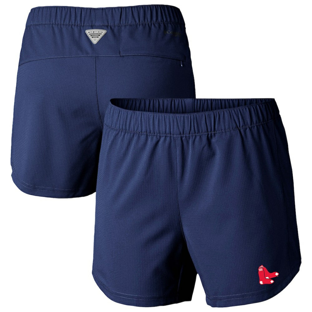 Boston Red Sox Columbia Women's Tamiami Pull-On Shorts | MLB Sale