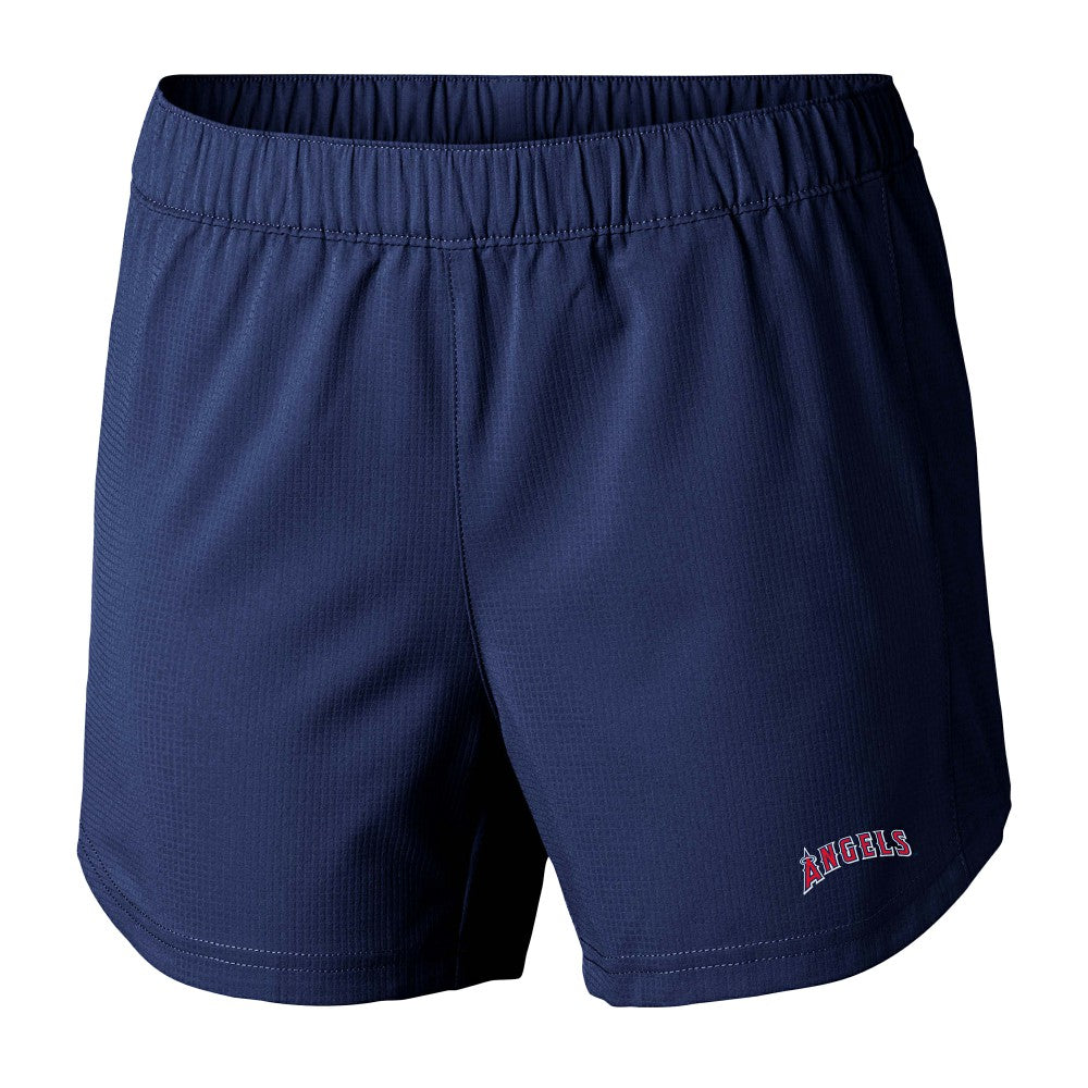 Los Angeles Angels Columbia Women's Tamiami Pull-On Shorts | MLB New