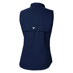 Los Angeles Angels Columbia Women's Tamiami Sleeveless Shirt | MLB For sale