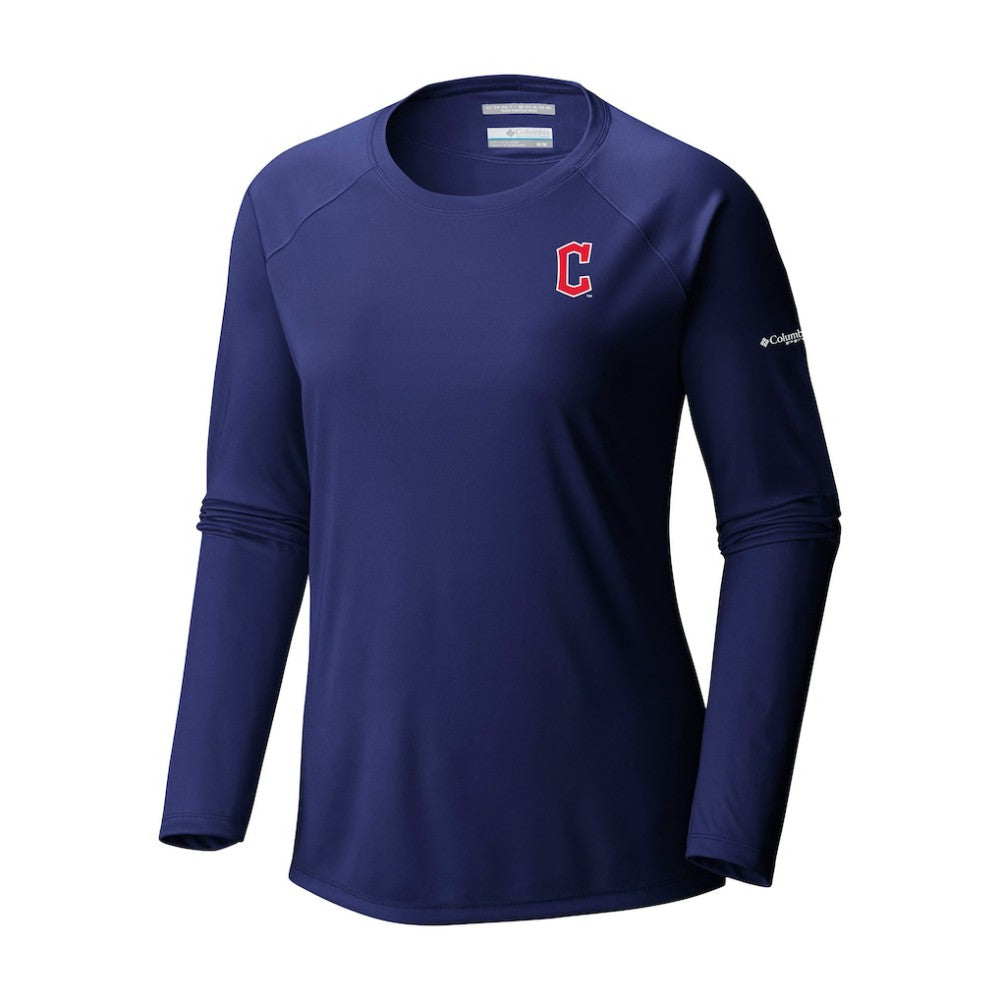 Cleveland Guardians Columbia Tidal Tee II Long Sleeve T-Shirt | MLB Shop