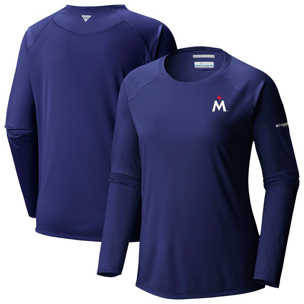 Minnesota Twins Columbia Tidal Tee II Long Sleeve T-Shirt | MLB New