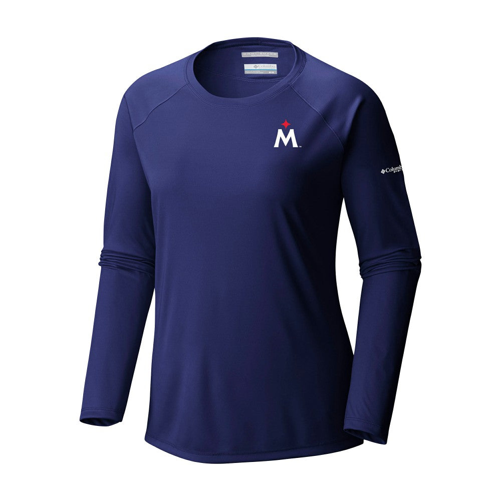 Minnesota Twins Columbia Tidal Tee II Long Sleeve T-Shirt | MLB New