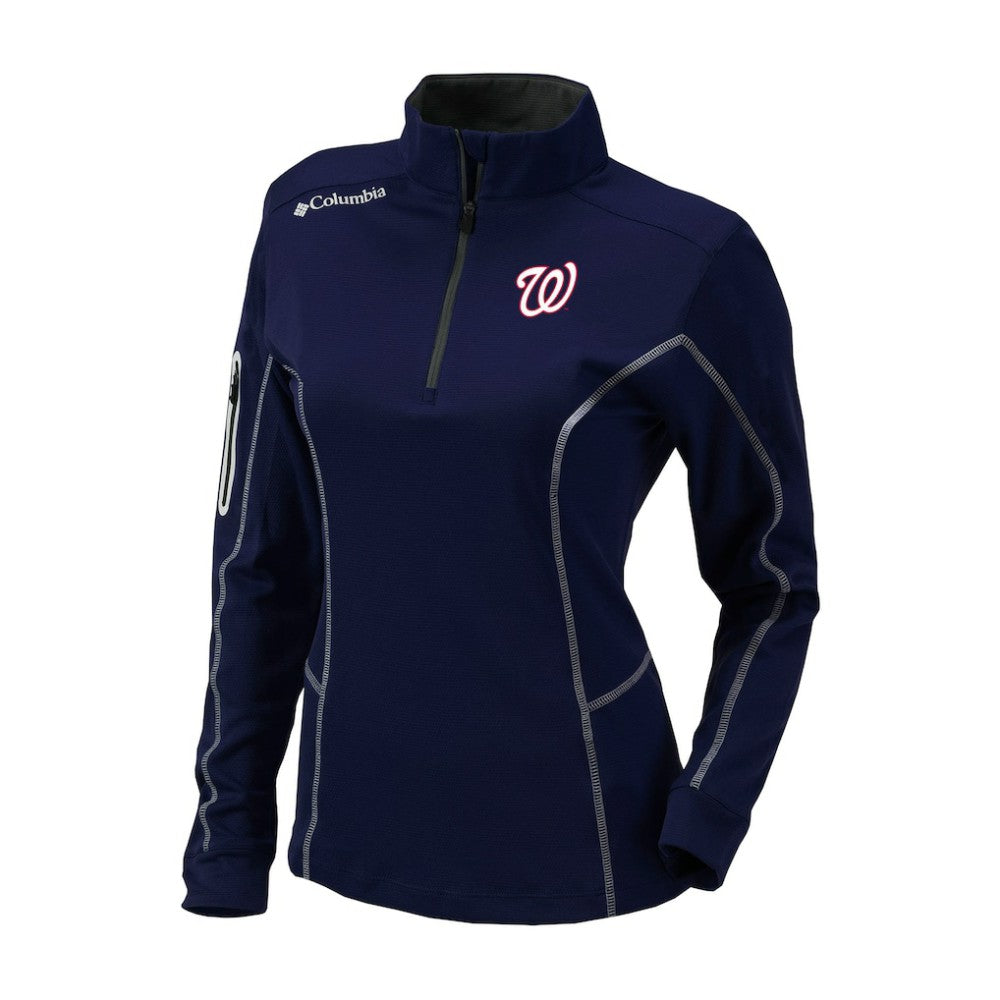 Washington Nationals Columbia Shotgun Quarter-Zip Top | MLB US