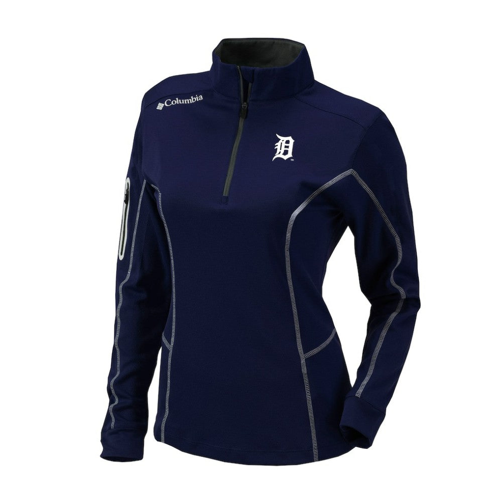Detroit Tigers Columbia Shotgun Quarter-Zip Top | MLB Online