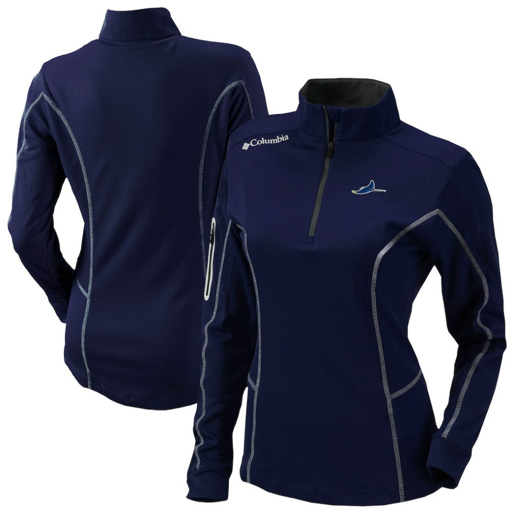 Tampa Bay Rays Columbia Shotgun Quarter-Zip Top | MLB On Sale