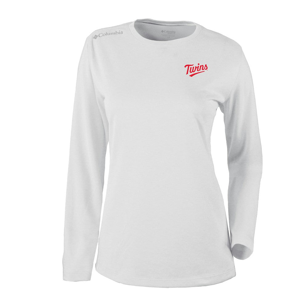 Minnesota Twins Columbia Shotgun Long Sleeve T-Shirt | MLB For sale
