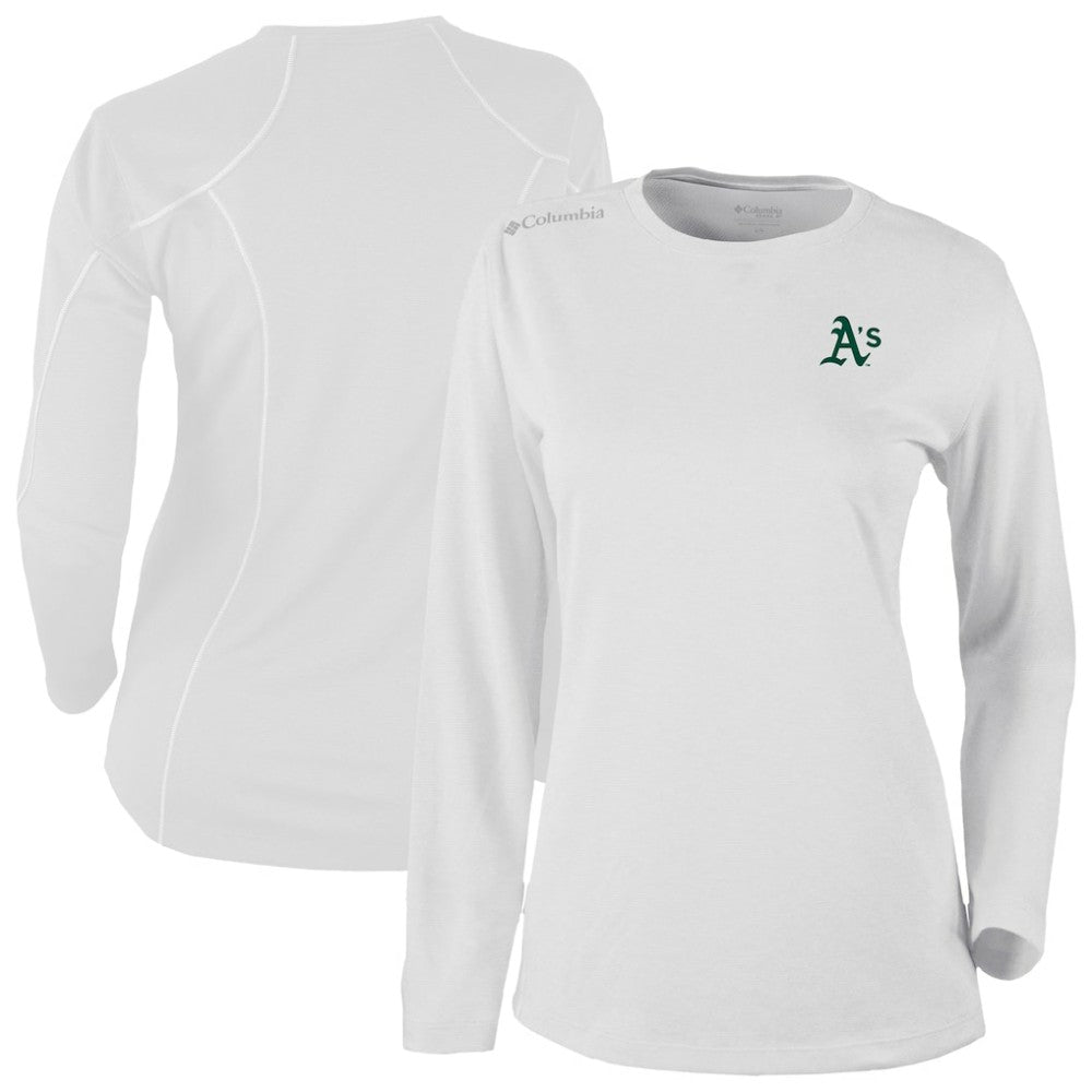 Athletics Columbia Shotgun Long Sleeve T-Shirt | MLB US