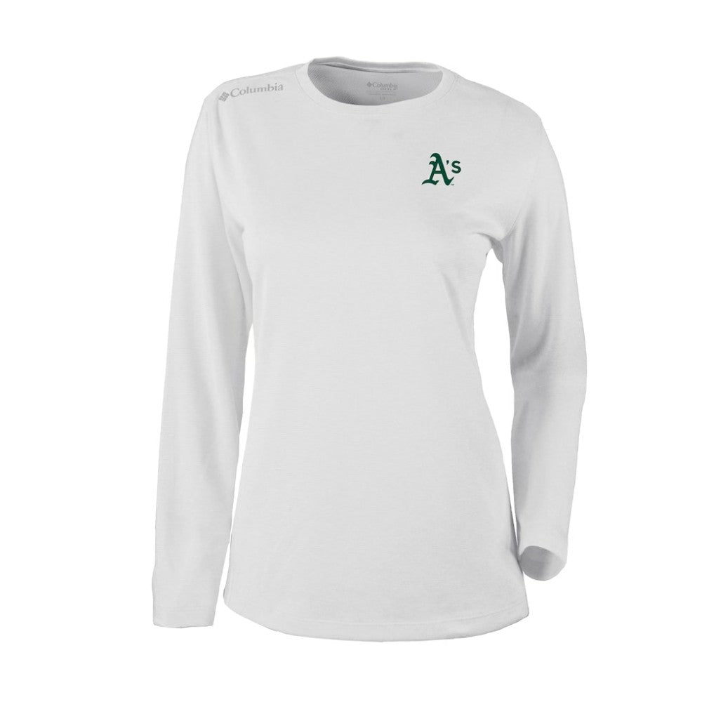 Athletics Columbia Shotgun Long Sleeve T-Shirt | MLB US