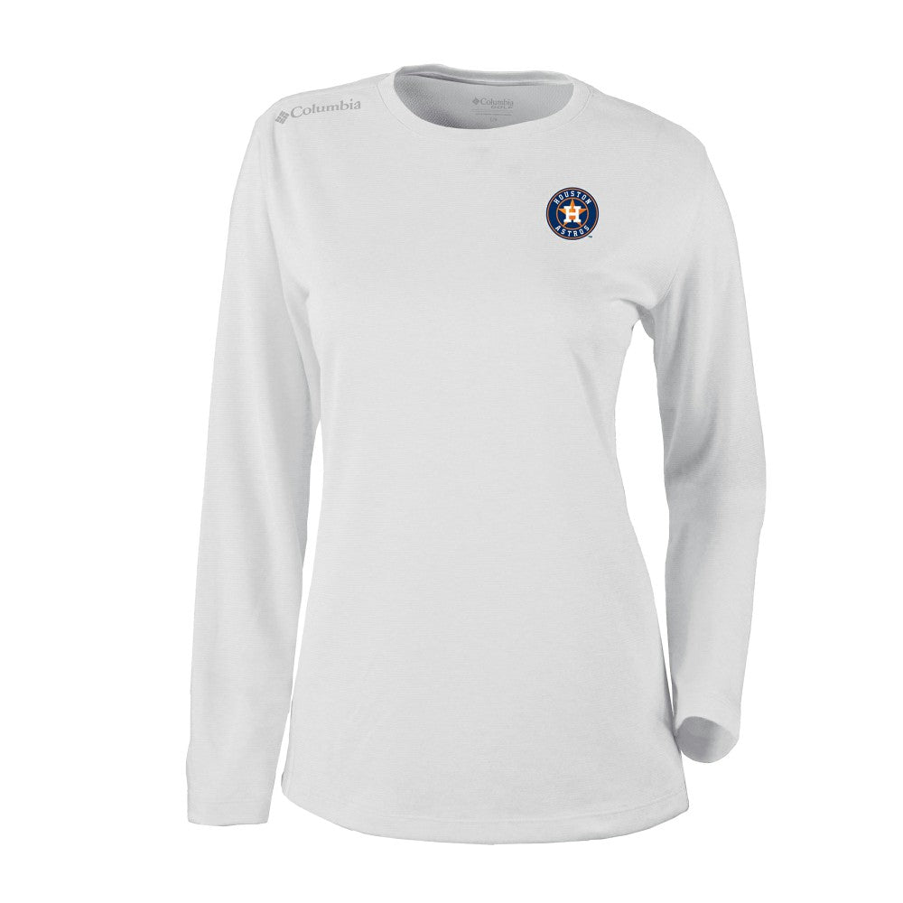 Houston Astros Columbia Shotgun Long Sleeve T-Shirt | MLB For sale