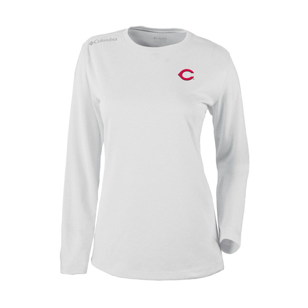 Cincinnati Reds Columbia Shotgun Long Sleeve T-Shirt | MLB Discount