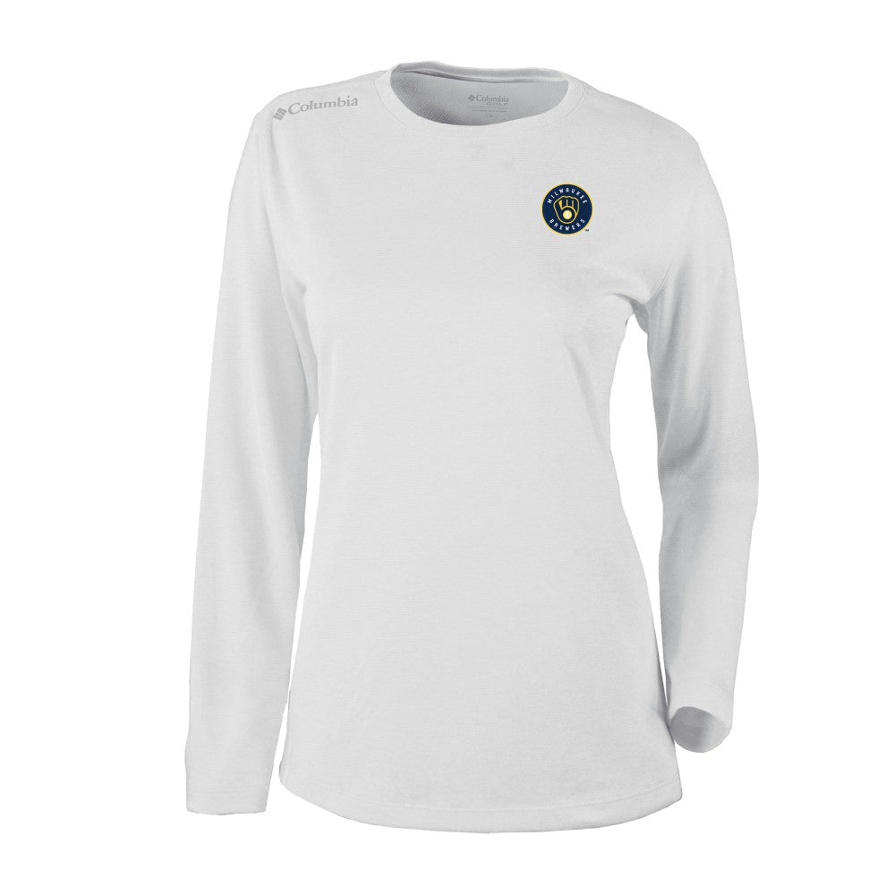 Milwaukee Brewers Columbia Shotgun Long Sleeve T-Shirt | MLB New