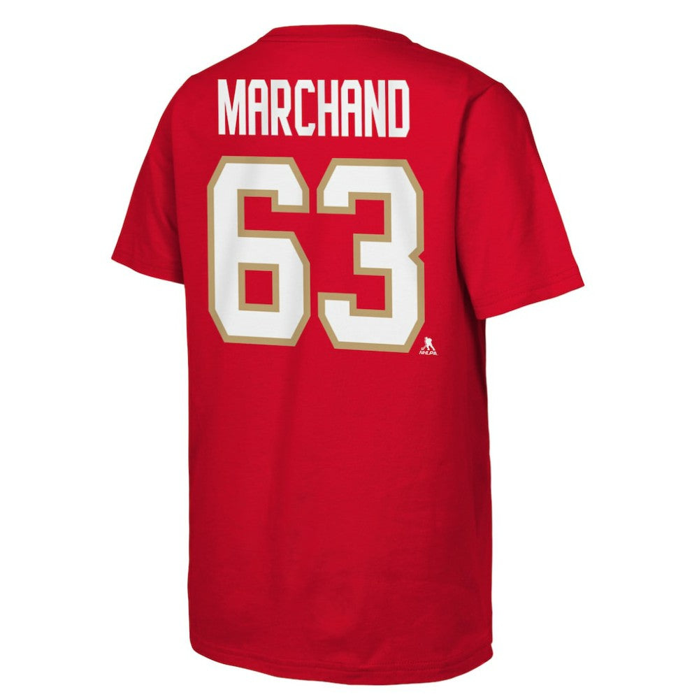 Brad Marchand Florida Panthers Youth Player Name & Number T-Shirt Online