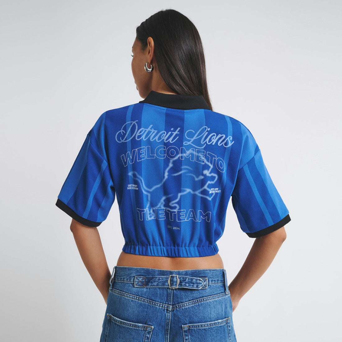 Detroit Lions  Off Season Women's Rugby T-Shirt