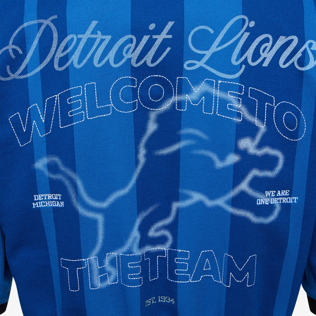 Detroit Lions  Off Season Women's Rugby T-Shirt